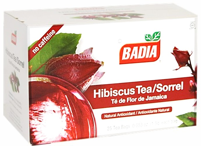 Badia Hibiscus Tea Sorrel 25 Tea Bags Cubanfoodmarket Com